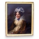 Portrait de Mlle Rebout, signé FERRIERE.
