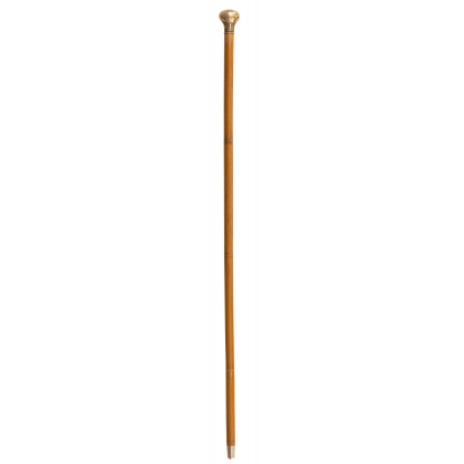 Canne pommeau en argent 800 FP
