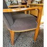 Art Deco office armchair, in rosewood, by  Moinat SA  - Antiques and interior design