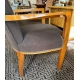 Fauteuil de bureau Art Déco, en palissandre