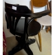 Fauteuil de commissaire de bord, tout noir