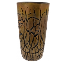 Vase de Murano or signé TAGLIAPIETRA