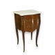 Chevet style Louis XV, dessus marbre