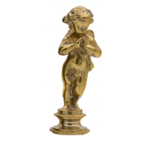 Sceau Ange en bronze JS