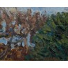 Tableau \"Rolle vu de l\'Ile\" signé C. CHINET