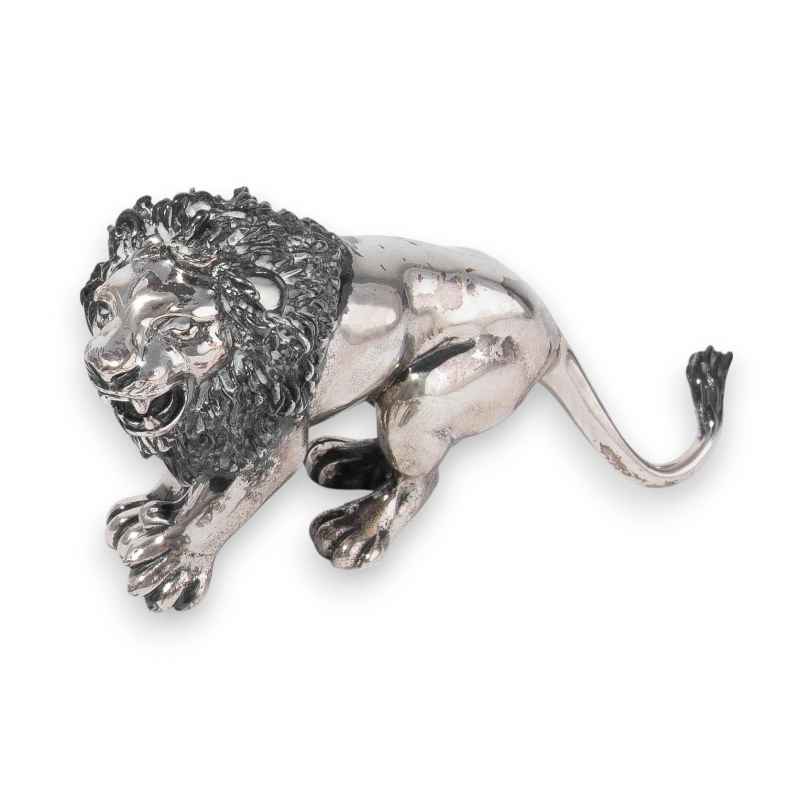 Lion miniature en argent 925