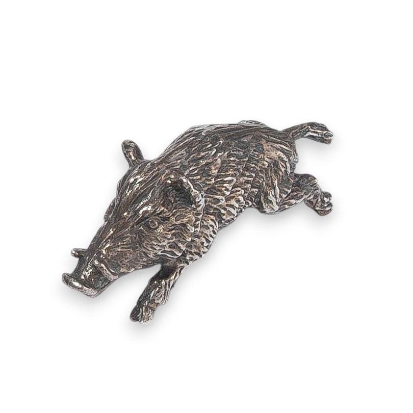 Sanglier miniature en argent 925