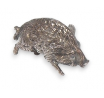 Sanglier miniature en argent 925