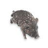 Sanglier miniature en argent 925