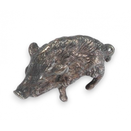 Sanglier miniature en argent 925