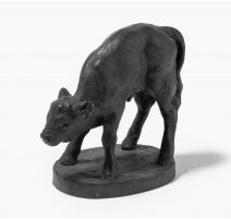 Bronze Veau signé F. BEST