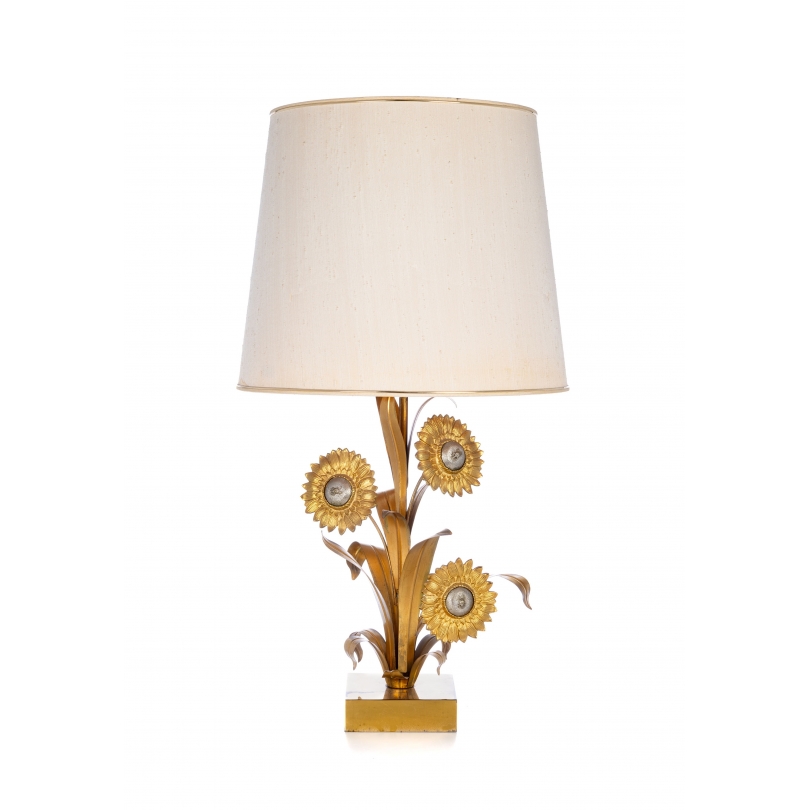 "Sunflowers" lamp by JANSEN