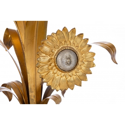 "Sunflowers" lamp by JANSEN