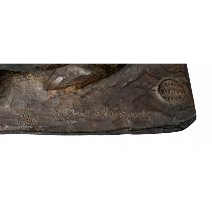 Bronze Sanglier signé HAINARD