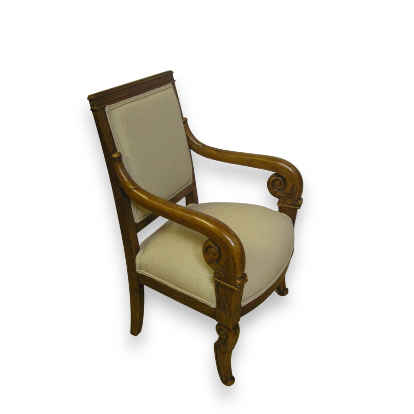 Fauteuil d'enfant style Louis-Philippe