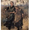 Tableau \"Porteuses de fagots\" signé KOPPENOL