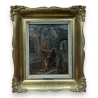 Tableau "Roméo et Juliette" signé FORTUNY