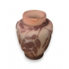 Vase bulbe Glycine signé GALLÉ