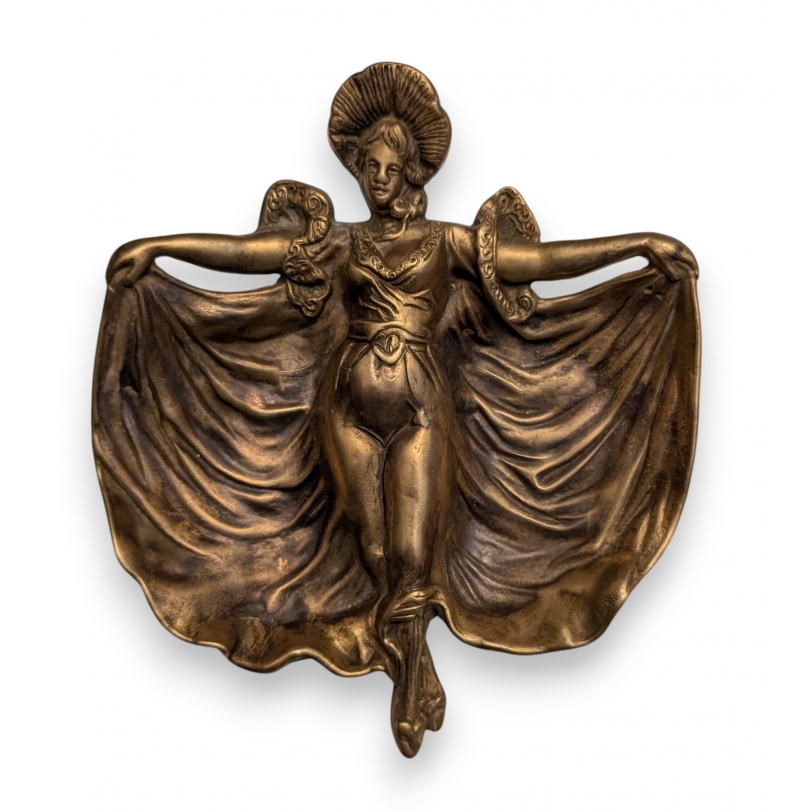 Vide-poche Femme dansant en bronze