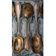 Lot de 12 cuillères en argent par RAVINET et cie