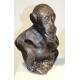 Lot de 3 singes sage en bronze