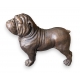 Bulldog anglais en bronze