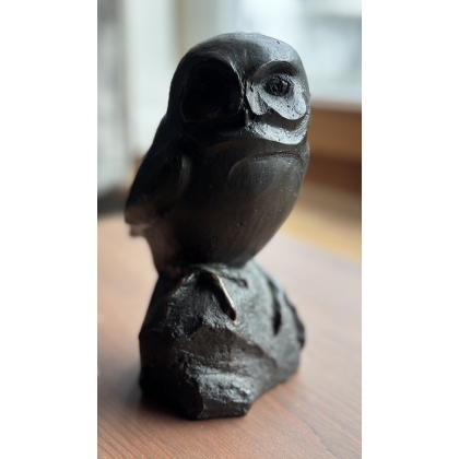 Bronze \"Chouette chevêche\" signée GICÉ 95