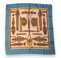 Carré HERMES "Harnais des présidents"