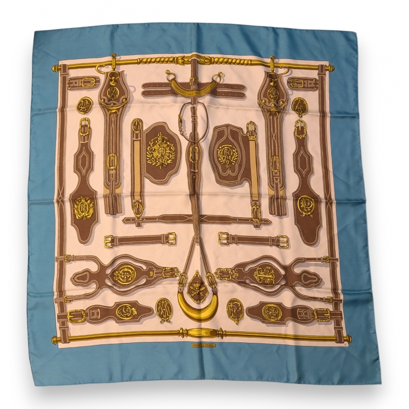 Carré HERMES "Harnais des présidents"