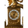 ‘Mercure’ clock in gilded bronze