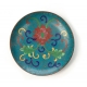 Coupelle en émail cloisonné Fleur