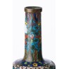 Vase en émail cloisonné Fleurs