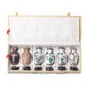Coffret d'étude, vases cloisonnés