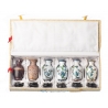 Coffret d'étude, vases cloisonnés