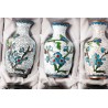 Coffret d'étude, vases cloisonnés