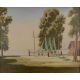 Tableau "Bord du lac", signé MARTIN 47