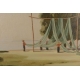 Tableau "Bord du lac", signé MARTIN 47