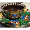 Tasse en faïence de Thoune aux Hiboux
