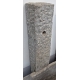 Fontaine demi-lune en granite avec double chêvre