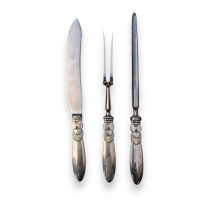 Services à viande en argent GEORG JENSEN