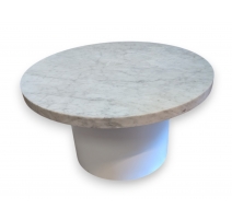 Table basse ronde marbre E15 par ENOKI