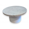 Table basse ronde marbre E15 par ENOKI