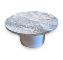 Table basse ronde marbre E15 par ENOKI