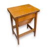 Light mahogany sewing table