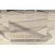 Sellette carrée en plexiglas par David LANGE