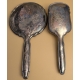 Garniture de coiffeuse en argent