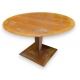 Table ronde à rallonge