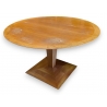 Table ronde à rallonge