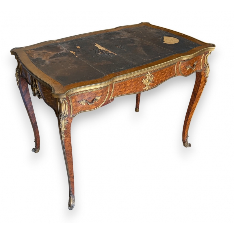 Petit bureau plat Napoléon III