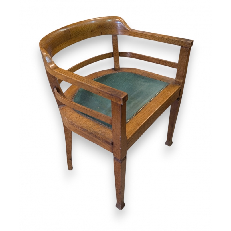 Fauteuil de bureau en chêne
